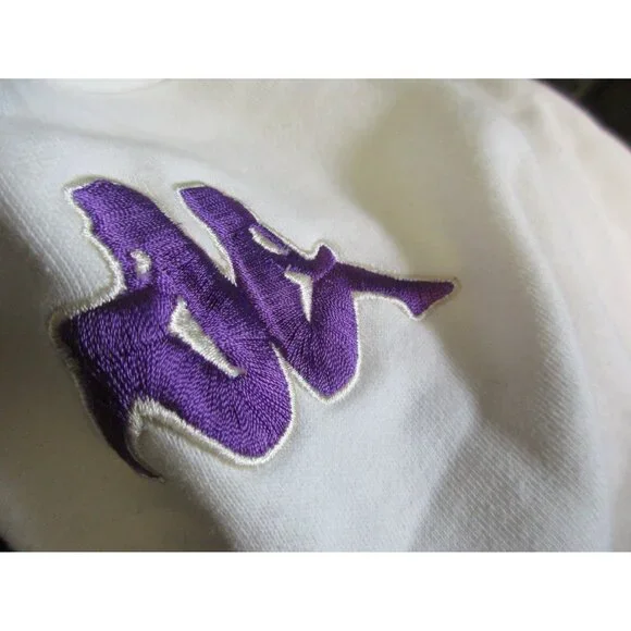Kappa Madid Zip Up Hoody White/Purple Size XL NWD!!! - Picture 5 of 9